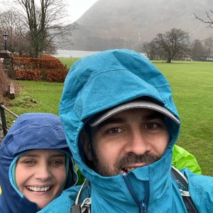 Another of Andy and Rachel’s zero visibility hikes! #glenridding