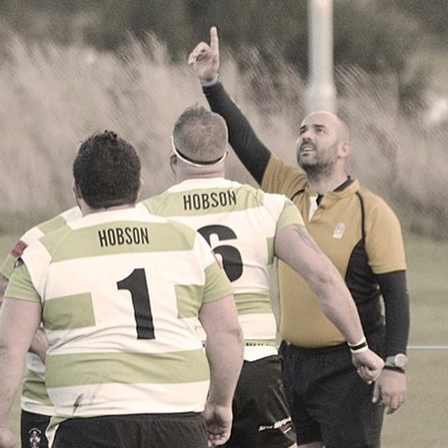 Caption comp time? @barnardcastlerugby 38 Vs 13 @gatesheadrfc 🏉 #rugbyref